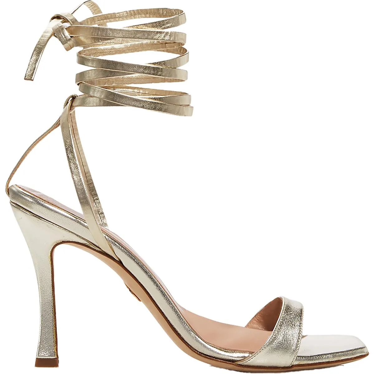 LIJADU Womens Leather Open Toe Strappy Sandals