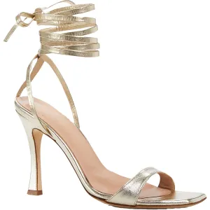 LIJADU Womens Leather Open Toe Strappy Sandals