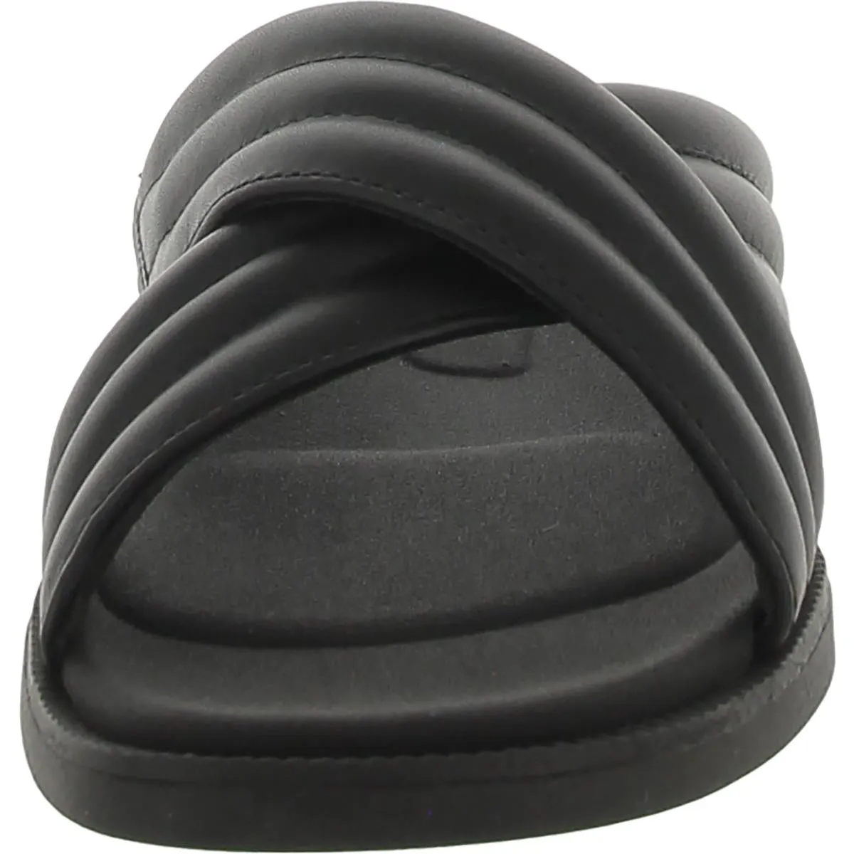 Lofty Lux X Womens Leather Square Toe Slide Sandals