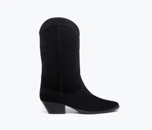 Loretta Western Boot In Black