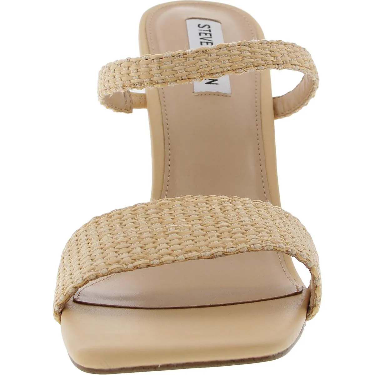 Lotus Womens Solid Straw Heels
