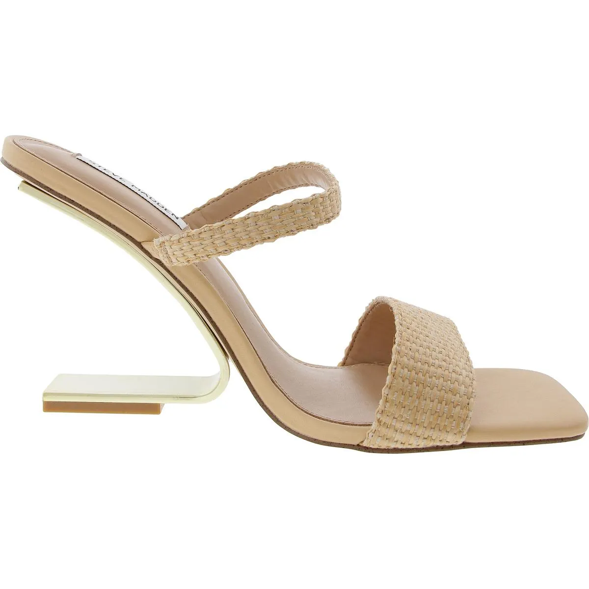 Lotus Womens Solid Straw Heels