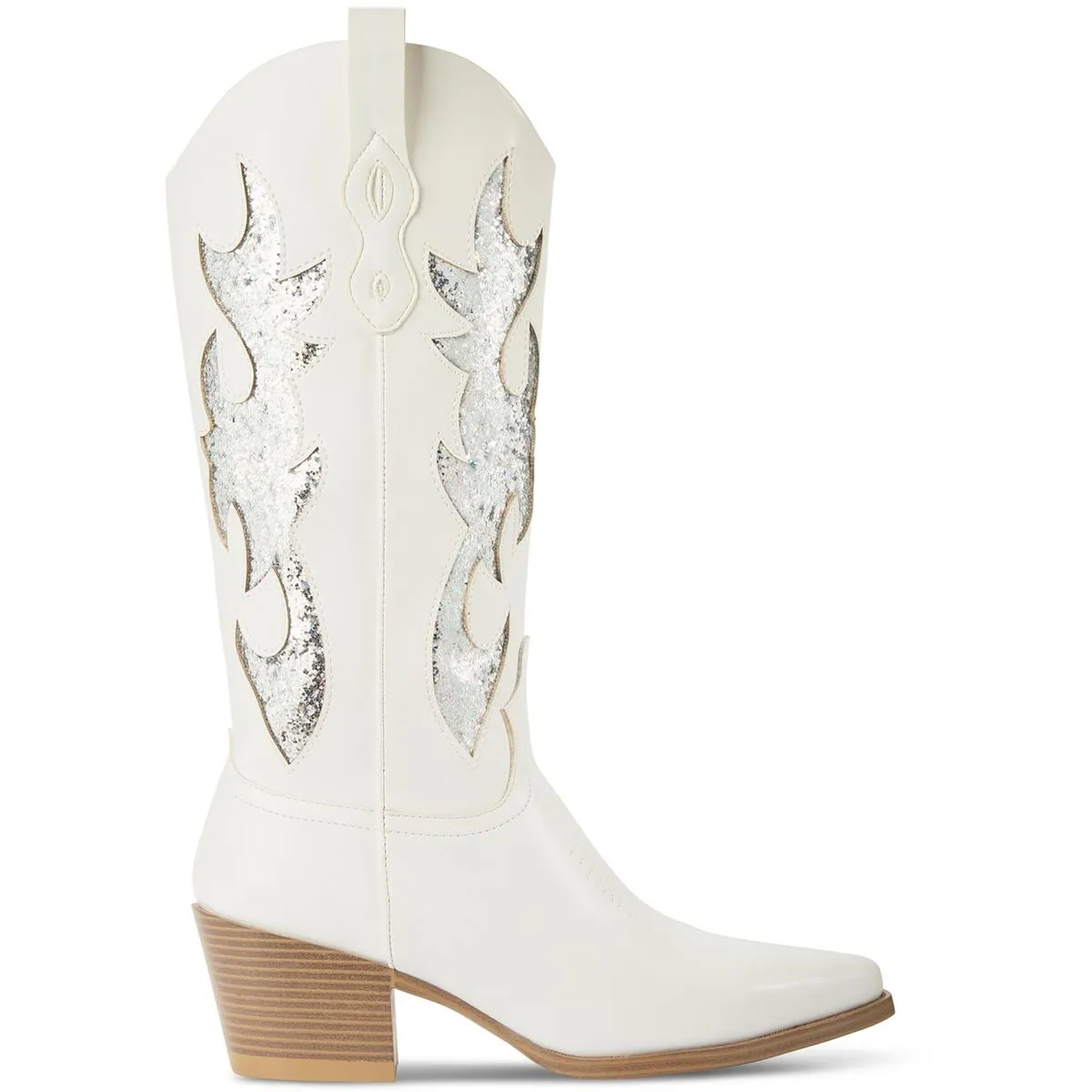 Lucah Womens Sequin Pointed toe Cowboy, Western Boots