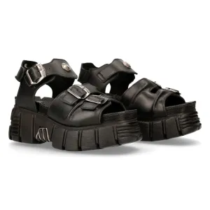 M-BIOS101-C2 Leather Sandal Punk