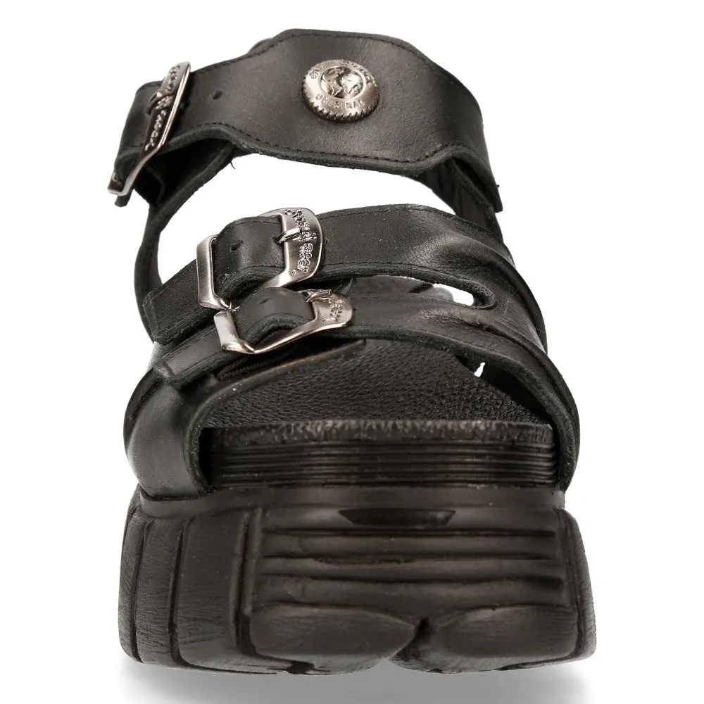 M-BIOS101-C2 Leather Sandal Punk