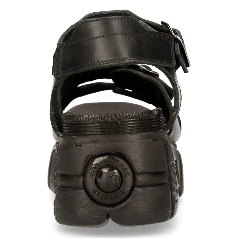 M-BIOS101-C2 Leather Sandal Punk