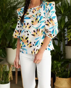 Mae Top In Island Lilies