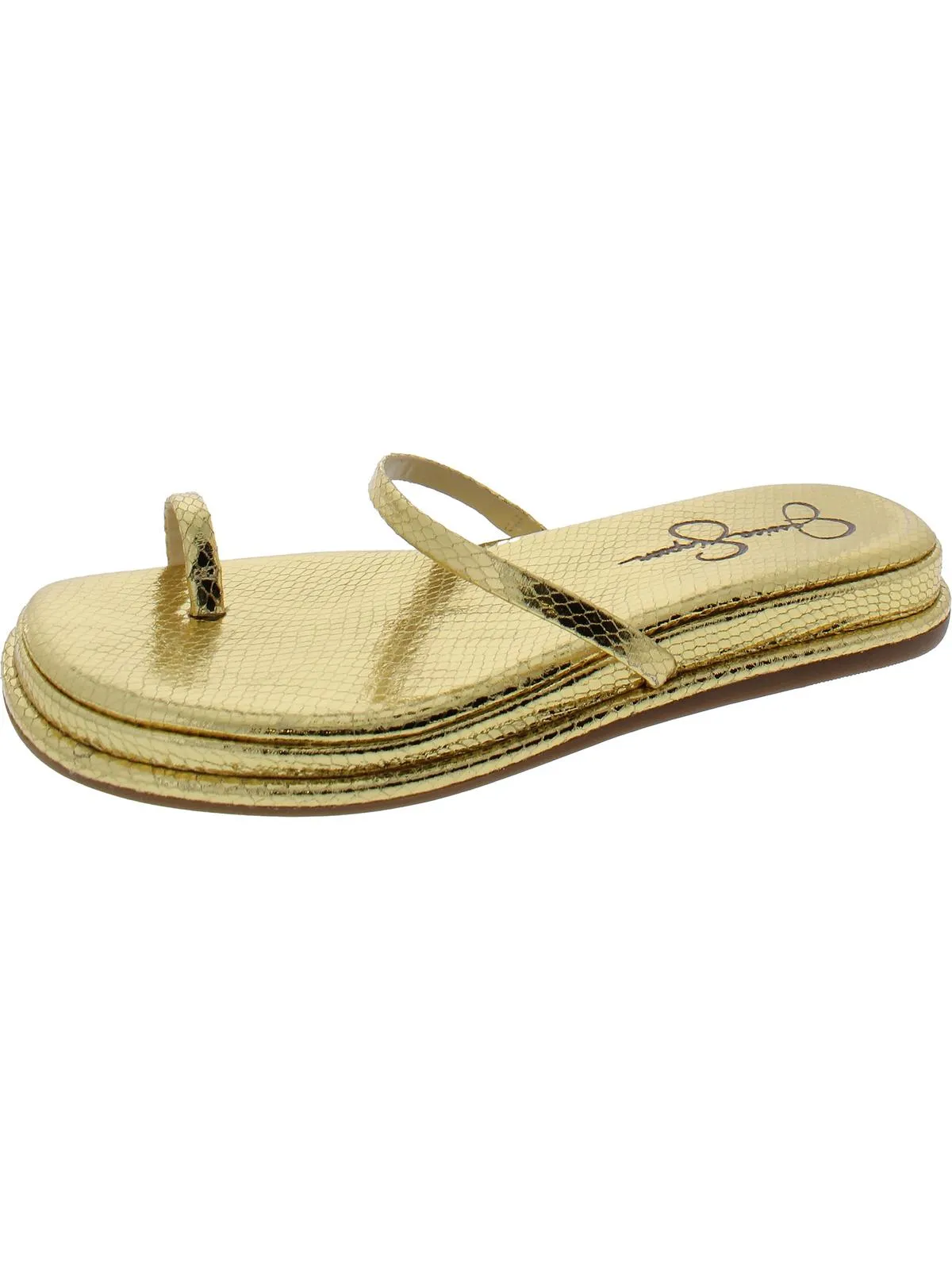 Malha  Womens Slip On Wedges Slide Sandals