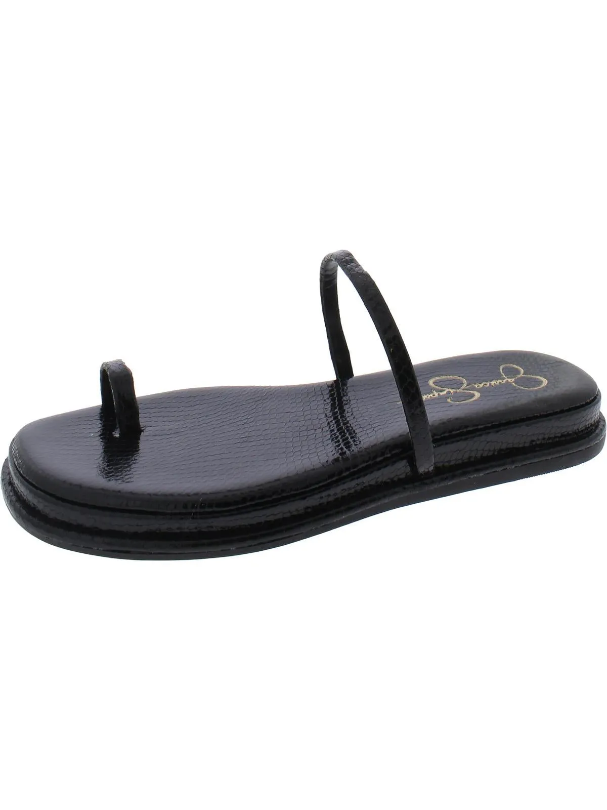 Malha  Womens Slip On Wedges Slide Sandals