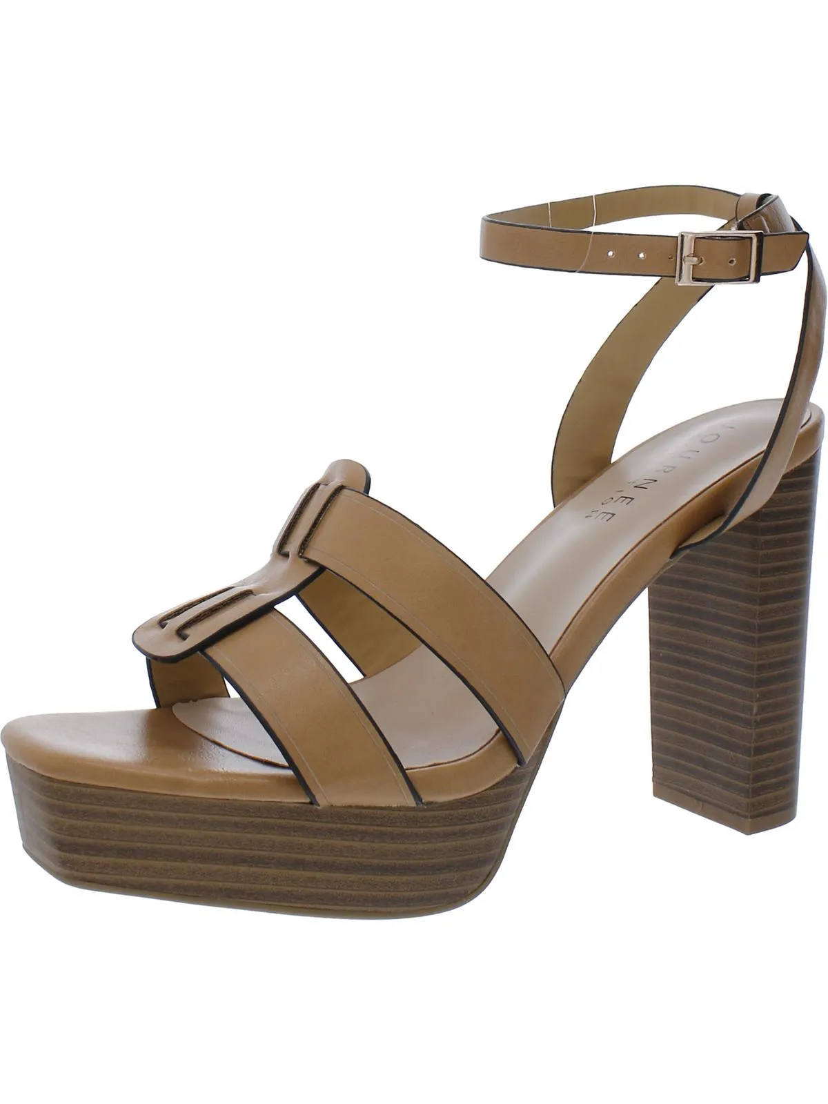 Mandilyn Womens Faux Leather Warm Heels