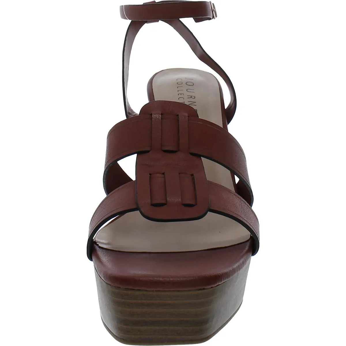 Mandilyn Womens Faux Leather Warm Heels