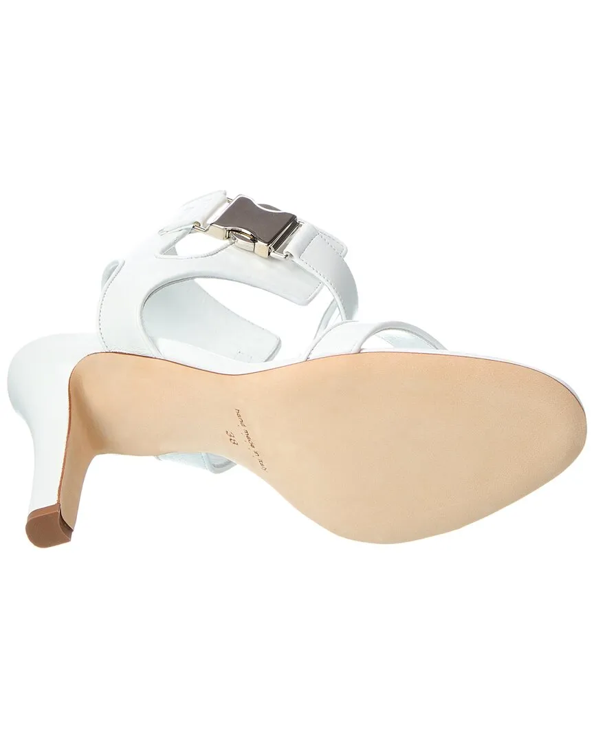 Manolo Blahnik Pollux 100 Leather Sandal