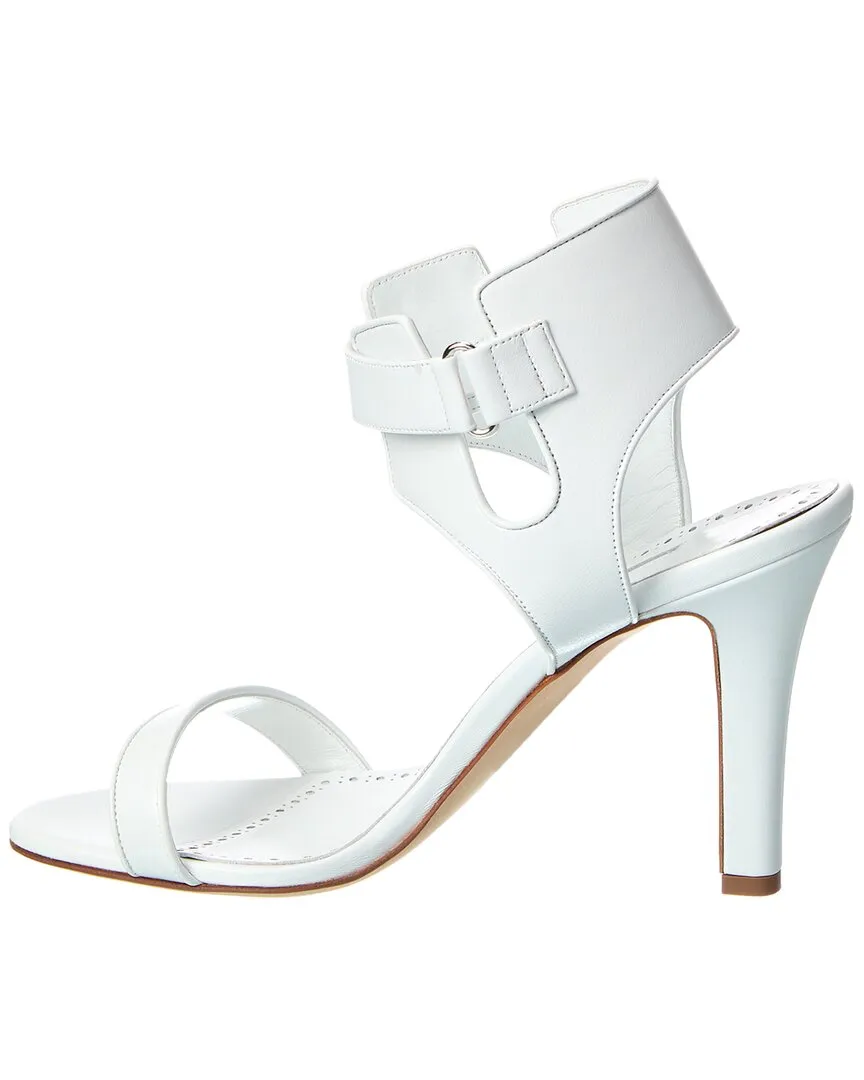 Manolo Blahnik Pollux 100 Leather Sandal