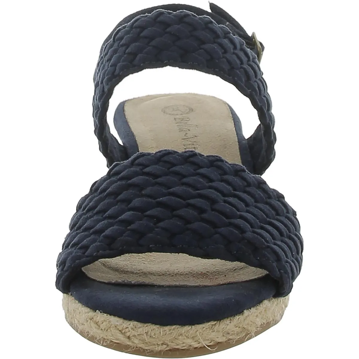 Mariella Womens Faux Suede Wedge Espadrilles
