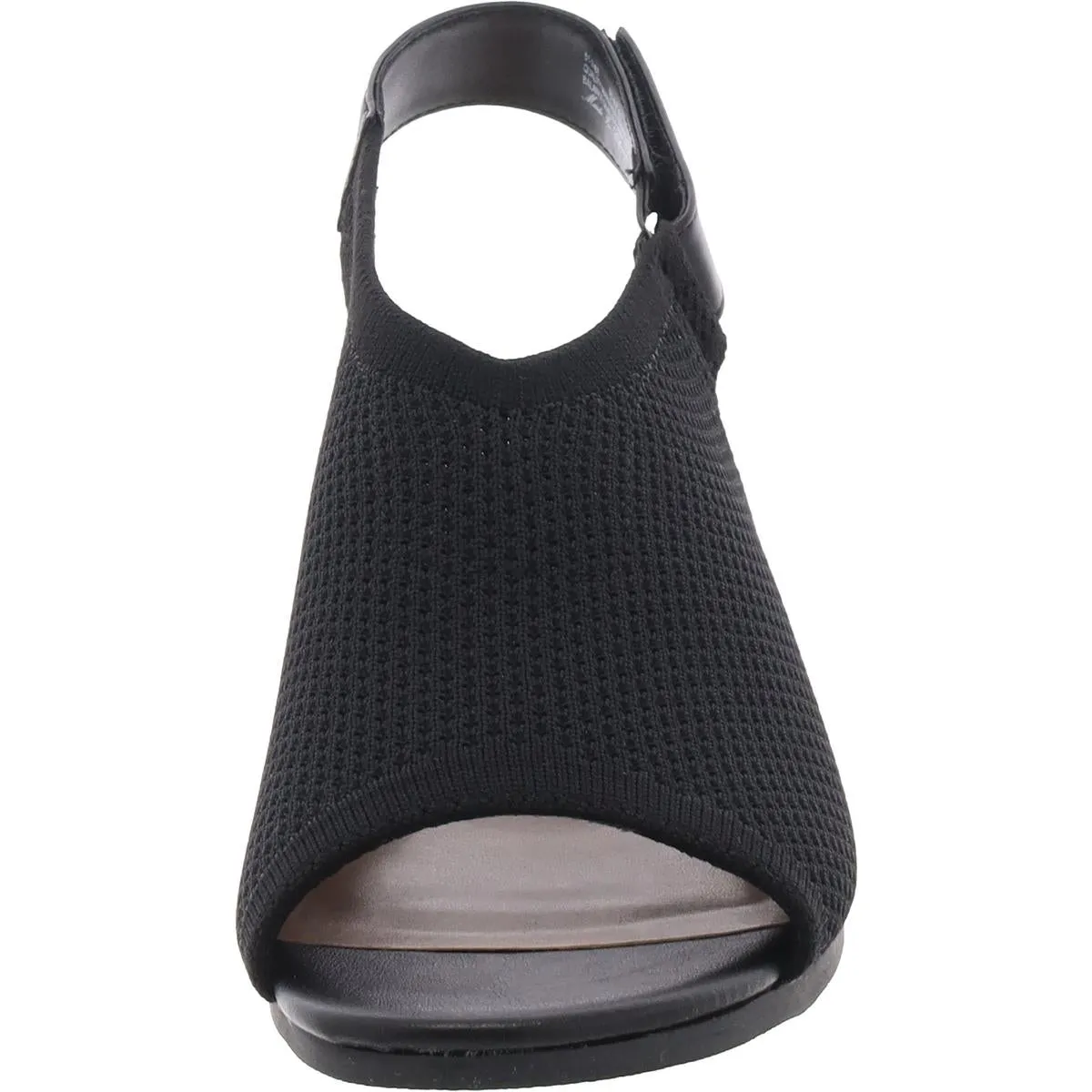 Marin Womens Adjustable Slingback Wedge Sandals