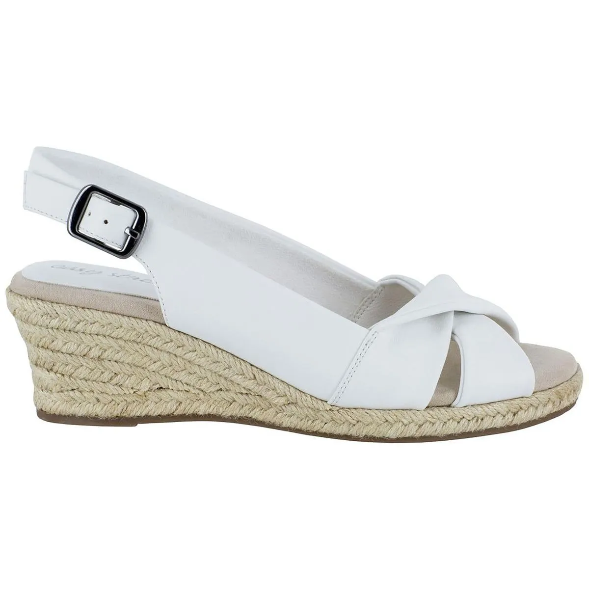 Maureen Womens Buckle Open Toe Espadrilles