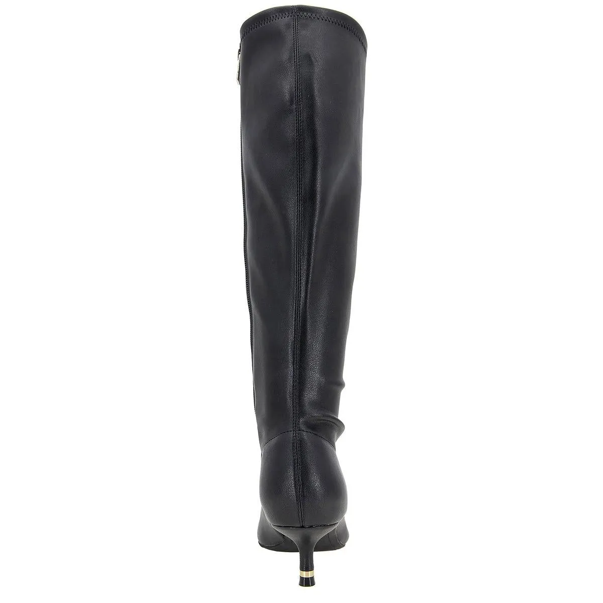 MERIDITH Womens Zipper Manmade Knee-High Boots