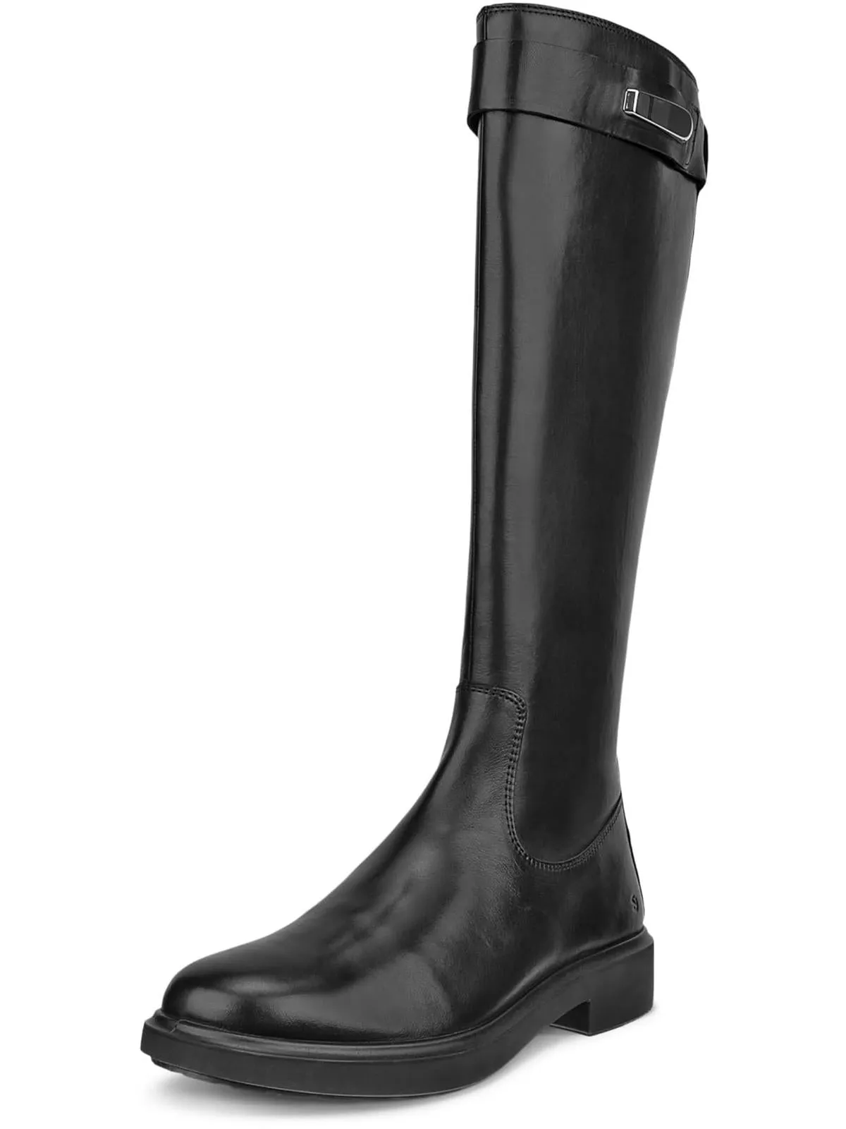 Metrople Amsterdam Womens Zipper Leather Knee-High Boots