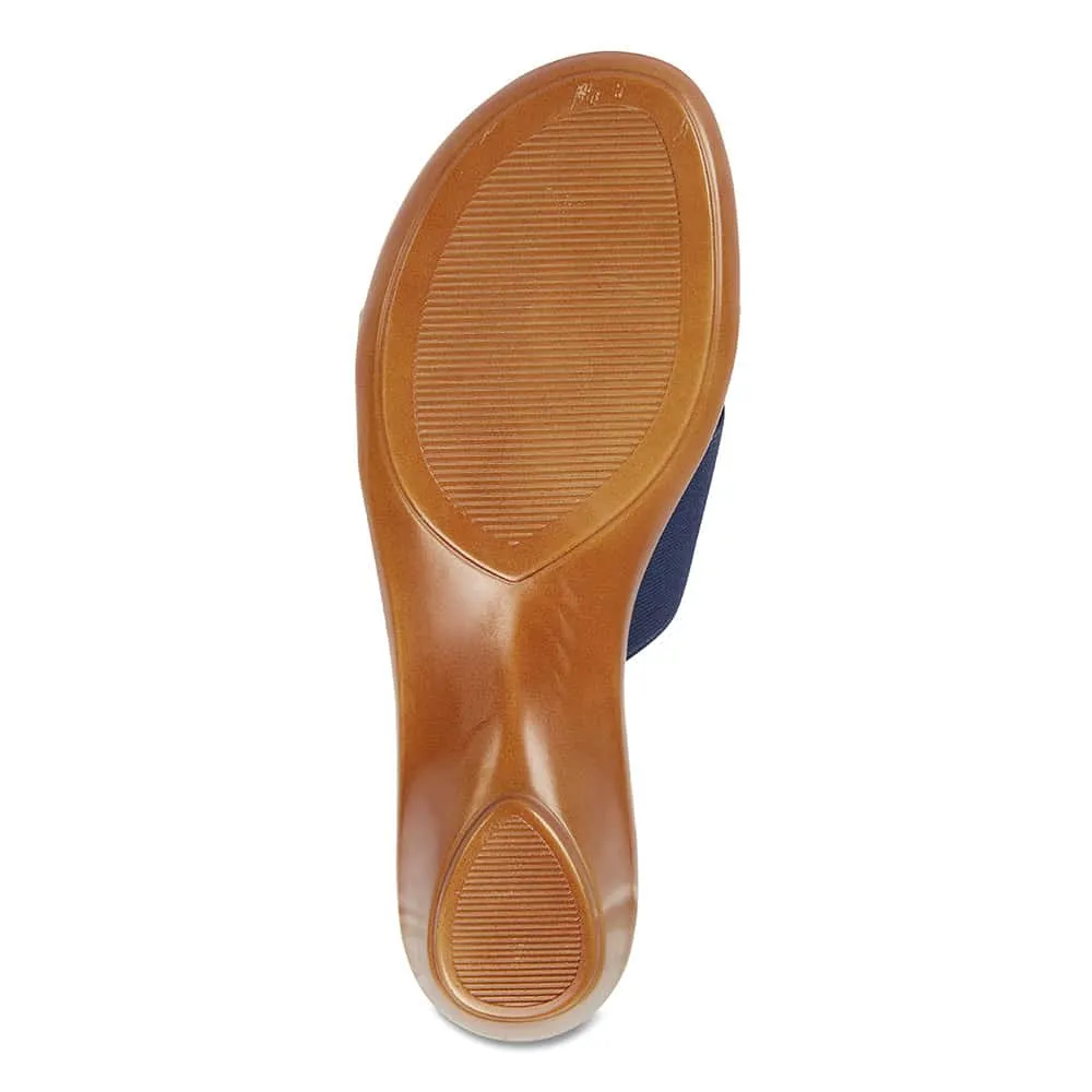 Mexico Sandal in Navy