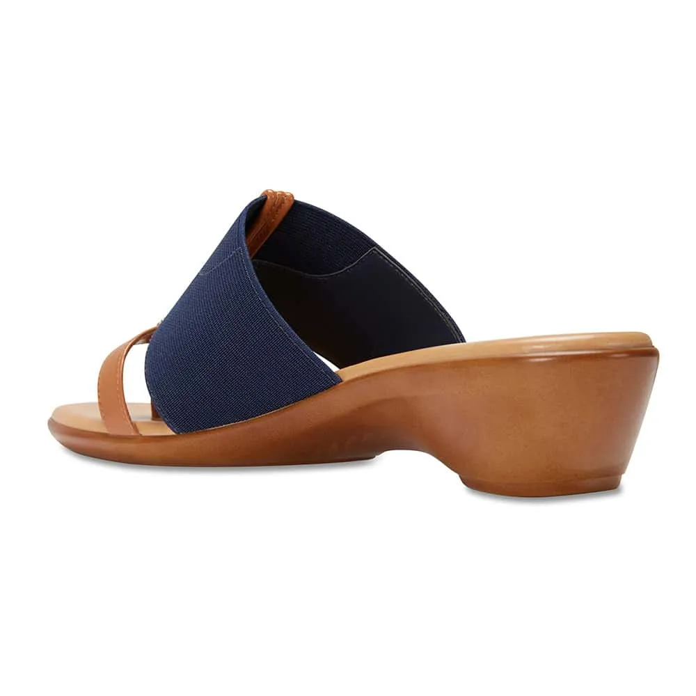 Mexico Sandal in Navy