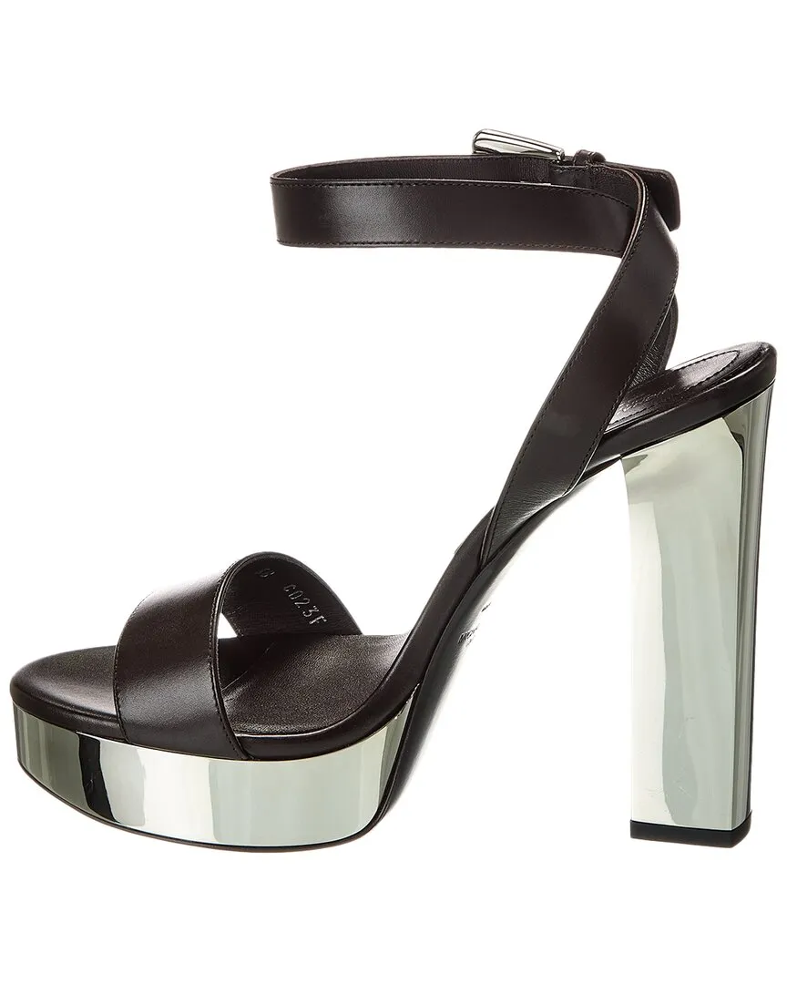 Michael Kors Collection Annabelle Runway Leather Sandal