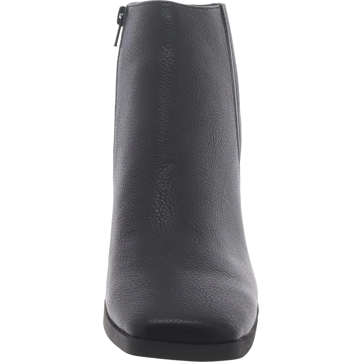 Millar Womens Faux Leather Square Toe Booties