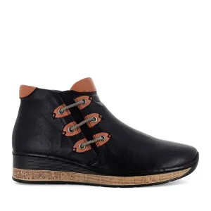 MISSION - NAVY LEATHER
