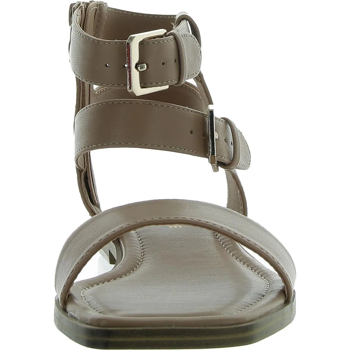 Monaaco Womens Strappy Faux Leather Gladiator Sandals