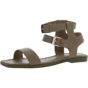 Monaaco Womens Strappy Faux Leather Gladiator Sandals
