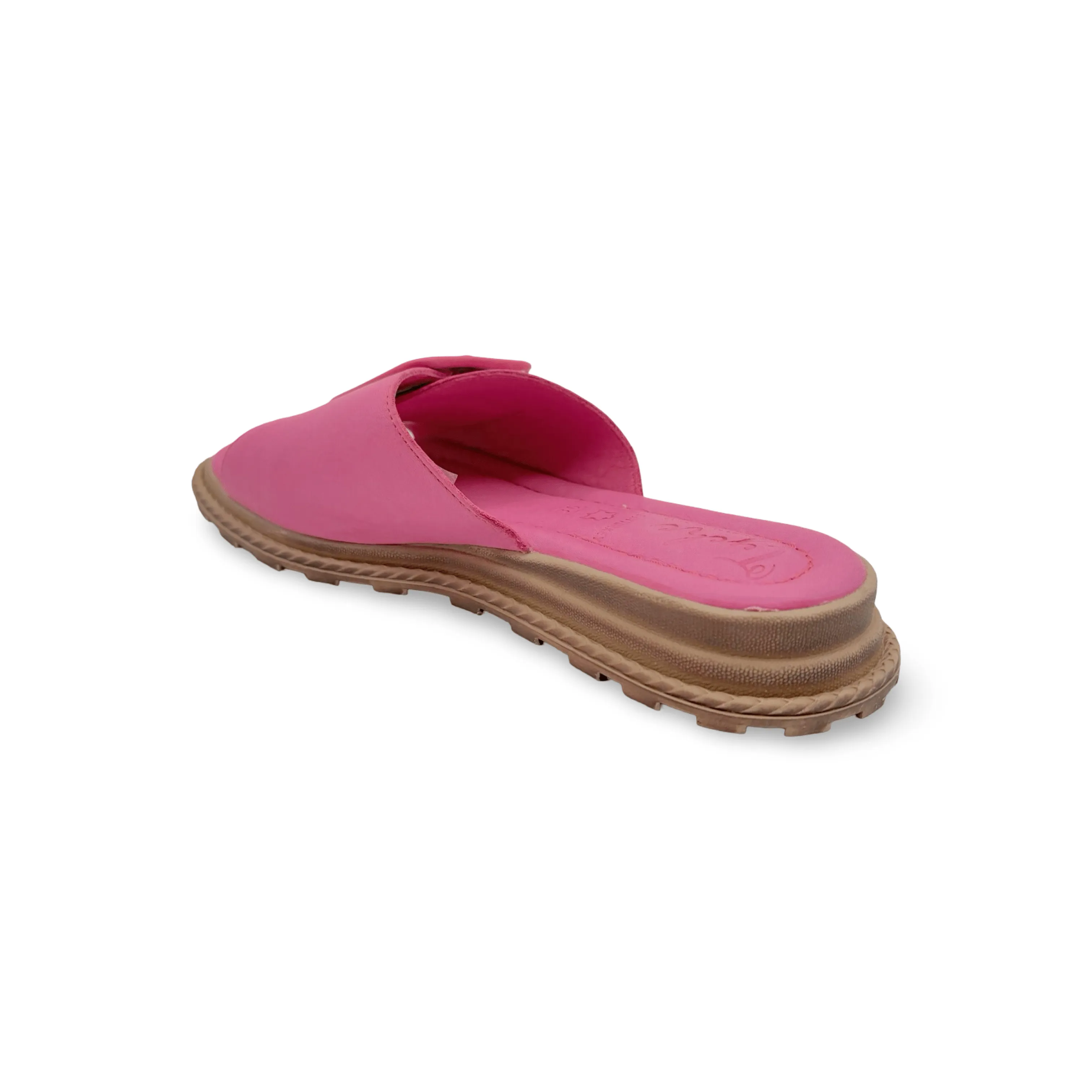 Monroe Fuchsia Leather Adjustable Slide