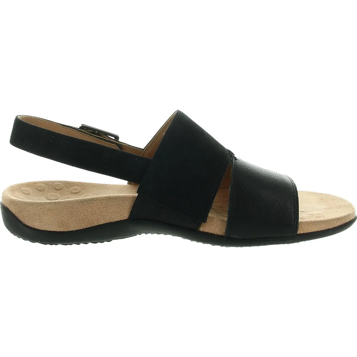 Morro Womens Leather Slip On Slingback Sandals