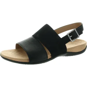 Morro Womens Leather Slip On Slingback Sandals