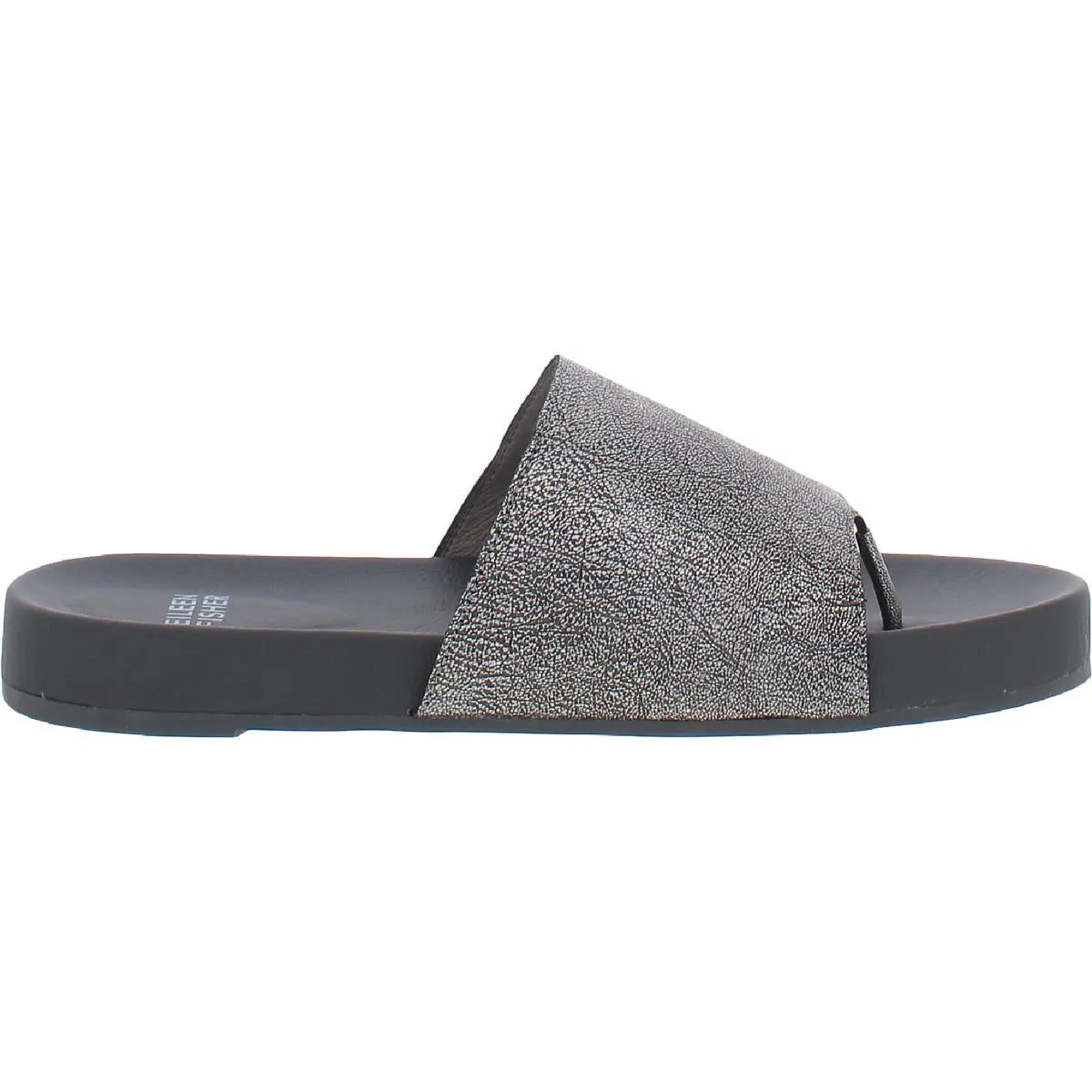 Motion Womens Leather Slip On Thong Sandals