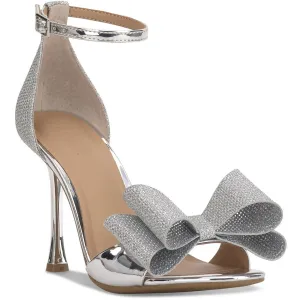 Naasira Womens Glitter Bow Heels