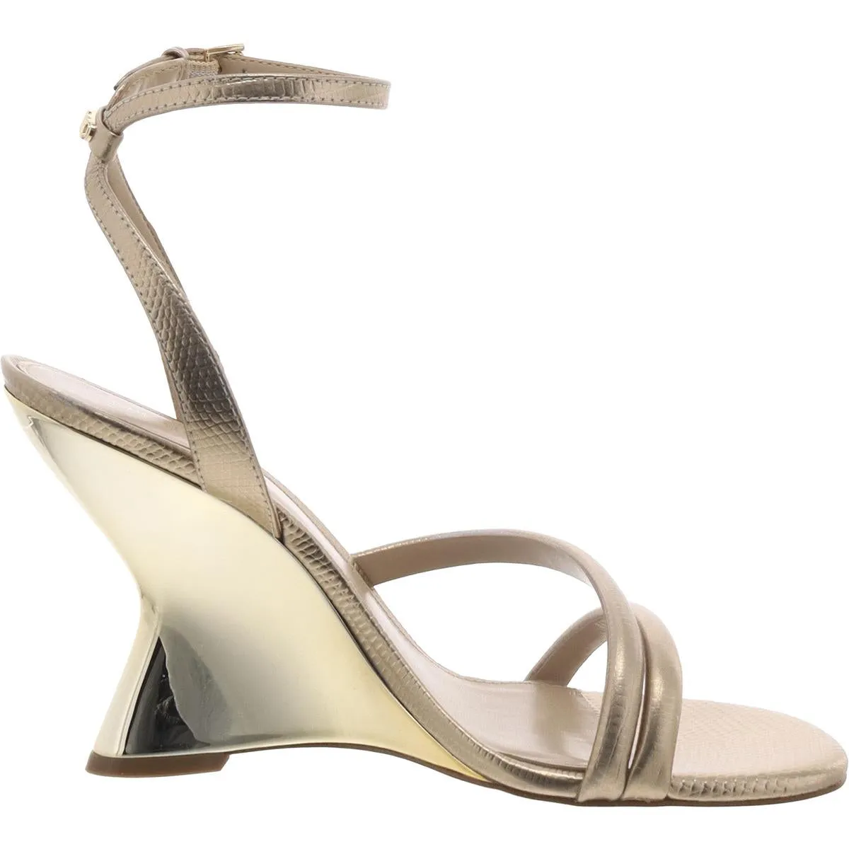 Nadina Womens Leather Dressy Slingback Sandals