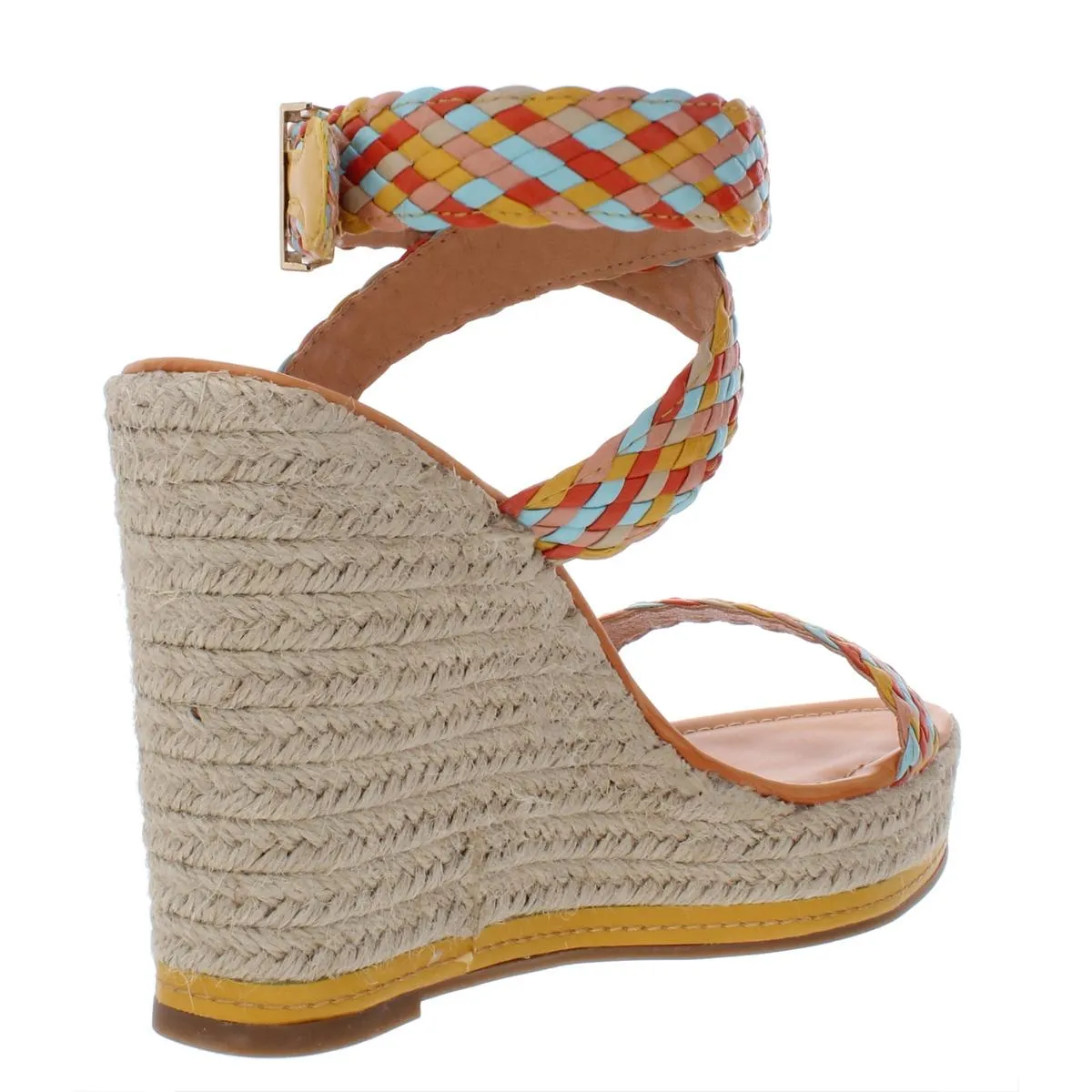 Narla Womens Criss-Cross Front Wedge Espadrilles