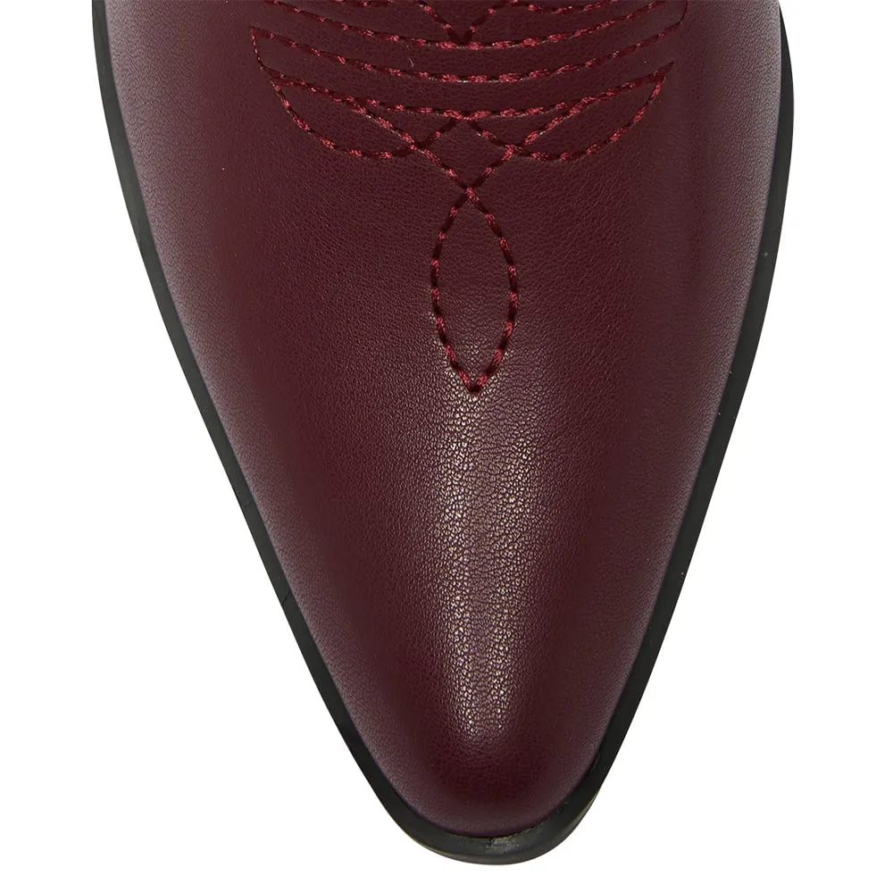 Nash Boot in Wine Smooth