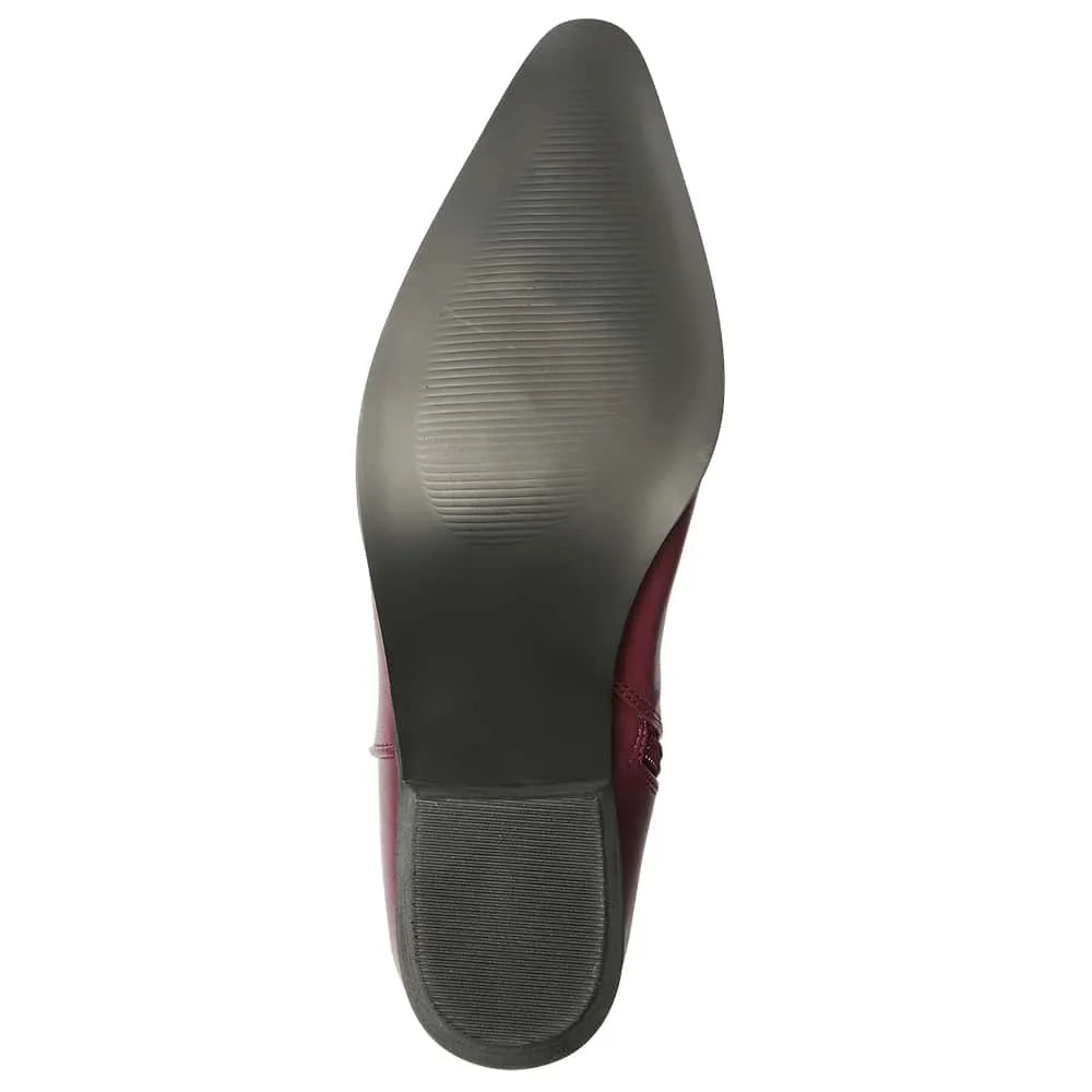Nash Boot in Wine Smooth