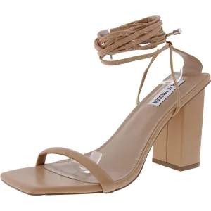 Natasha Womens Lace-Up Faux Leather