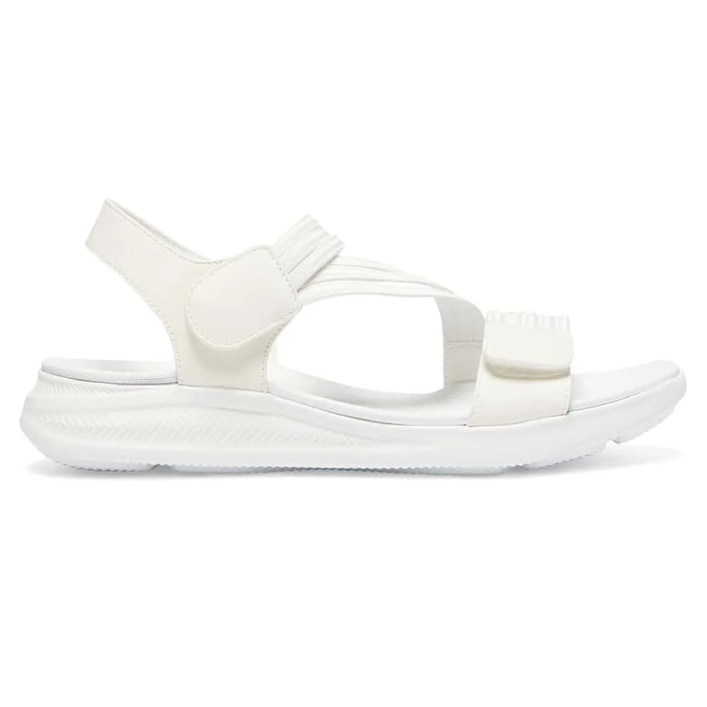Neon Sandal in White