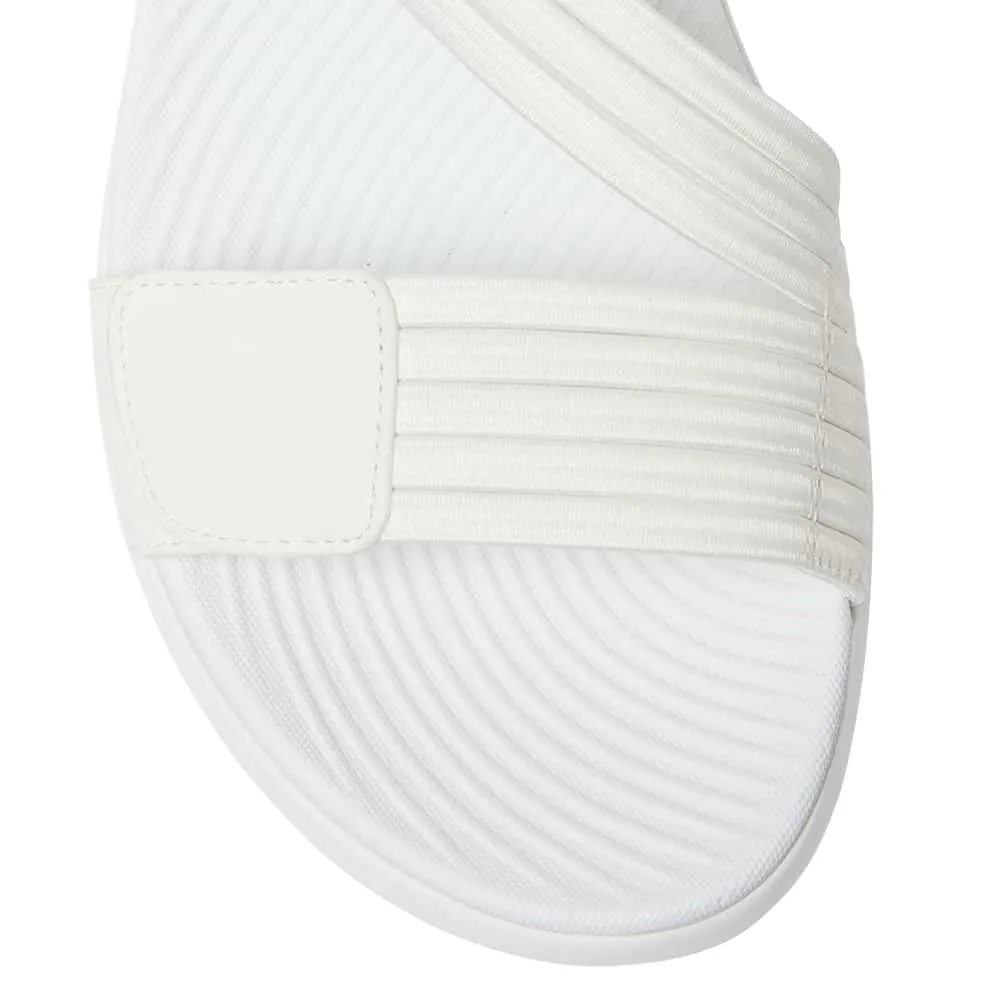 Neon Sandal in White