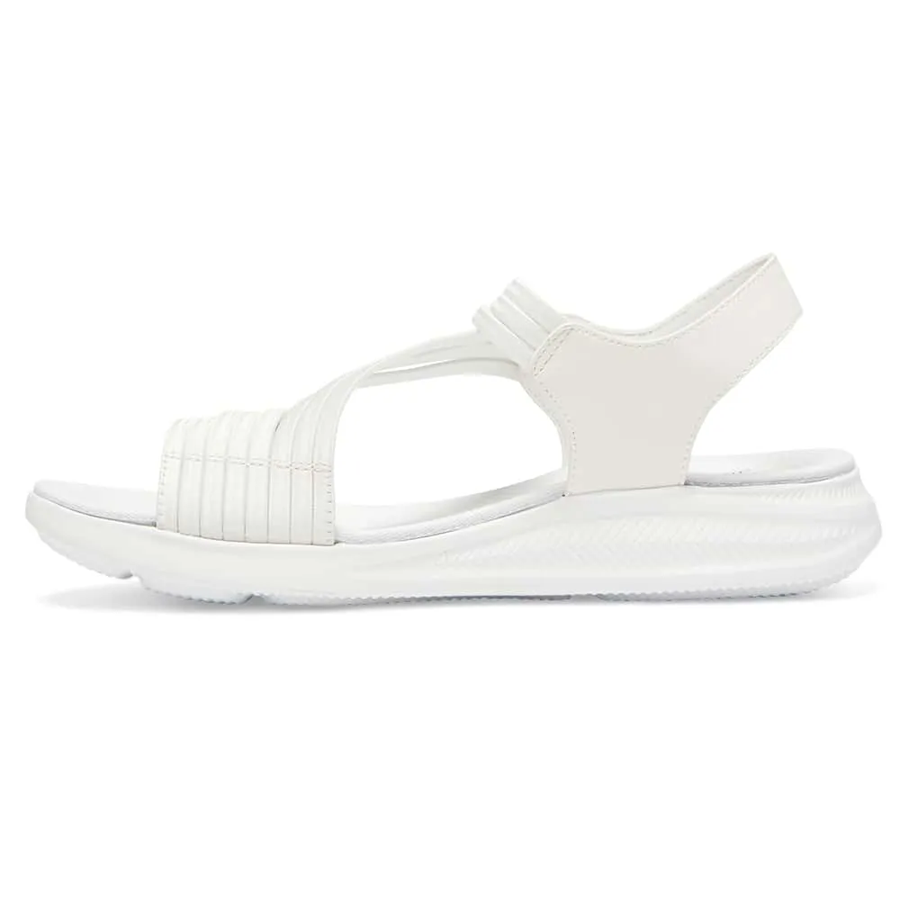 Neon Sandal in White