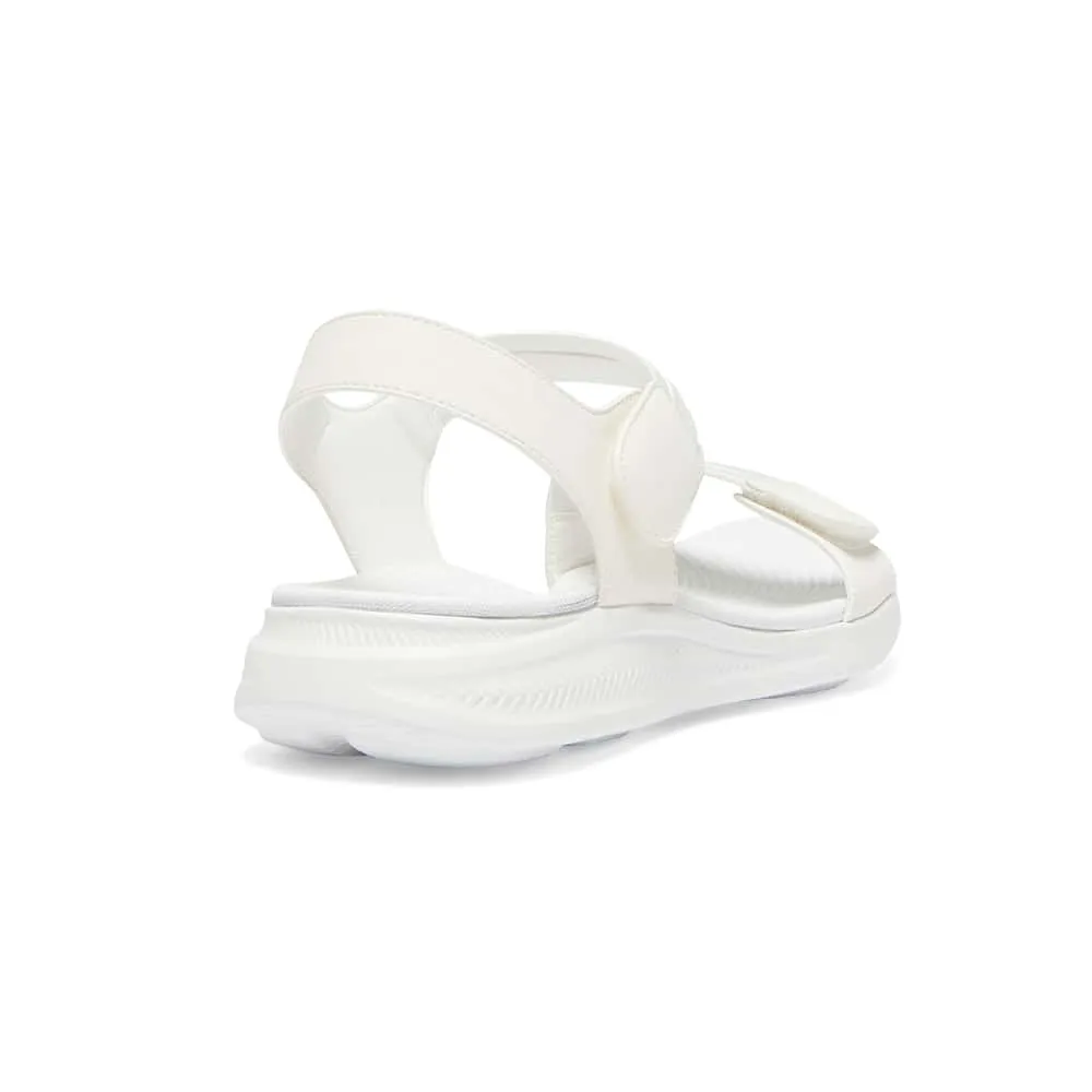 Neon Sandal in White