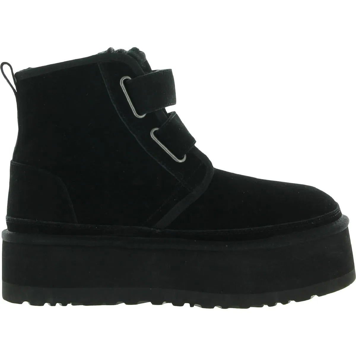 Neumel Womens Suede Mid-Calf Chukka Boots