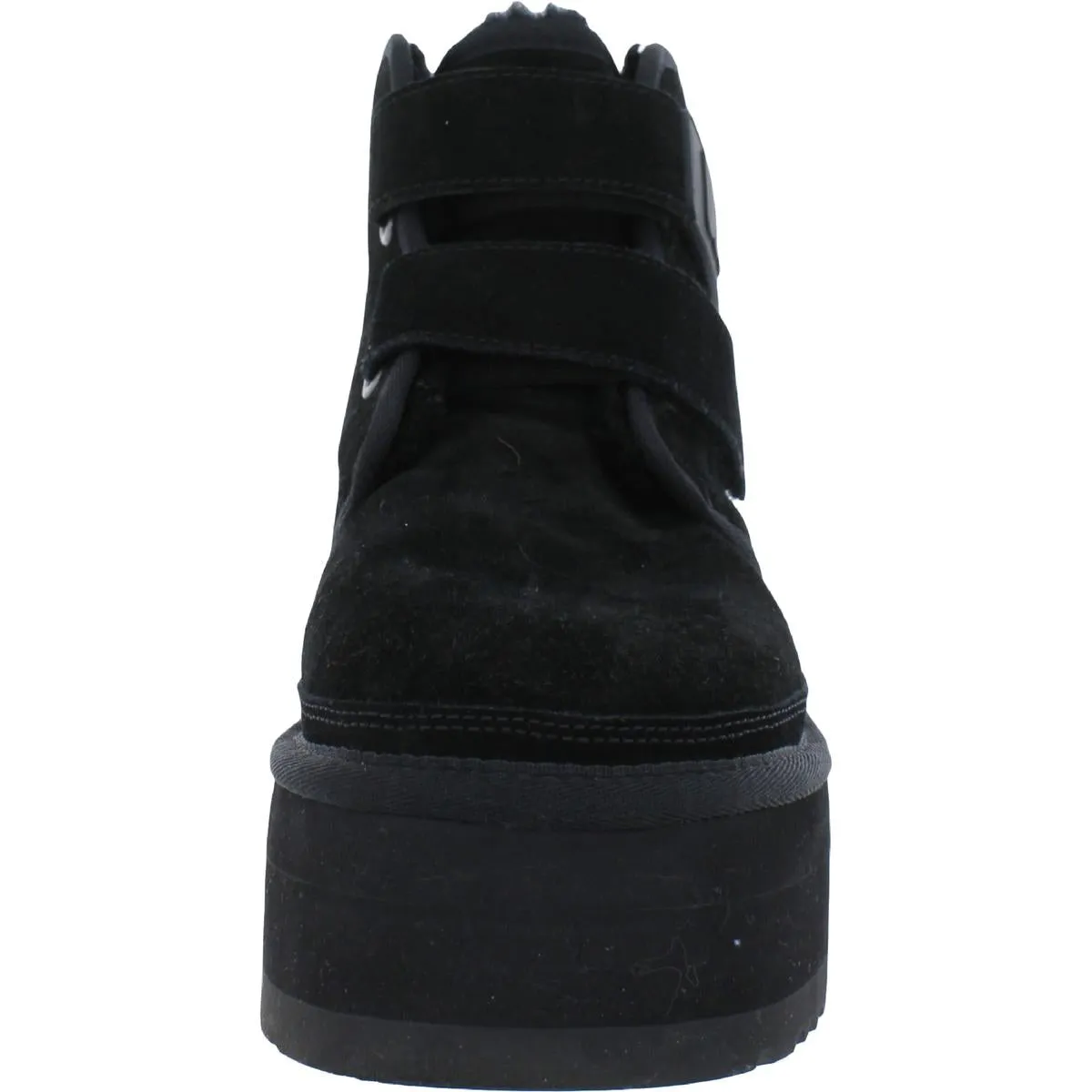 Neumel Womens Suede Mid-Calf Chukka Boots