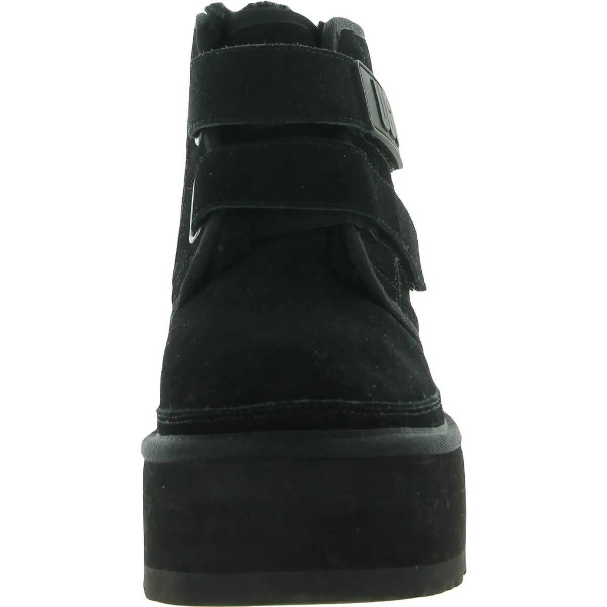Neumel Womens Suede Mid-Calf Chukka Boots