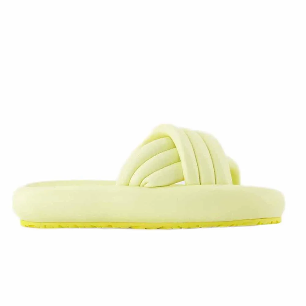 Niloo-Gb Sandals - Light Gold - Leather