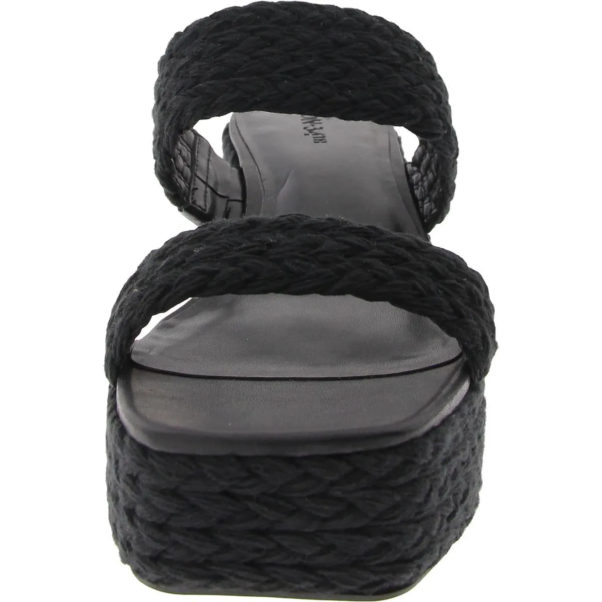 Norina Womens Woven Manmade Platform Sandals