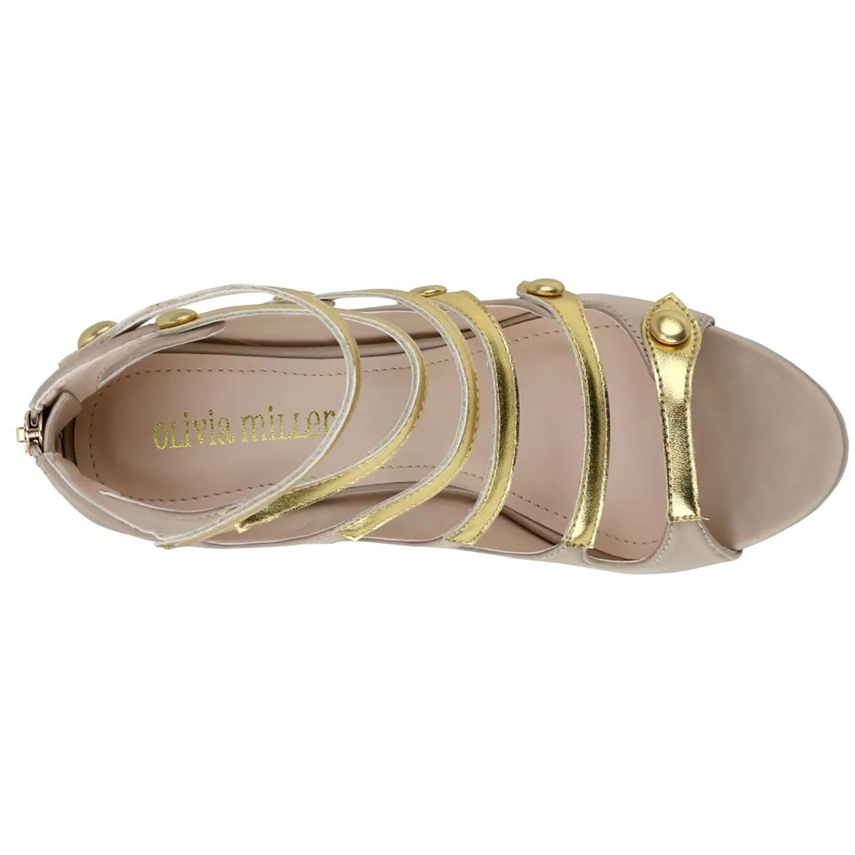Northfolk  Womens Dressy Open Toe Strappy Sandals