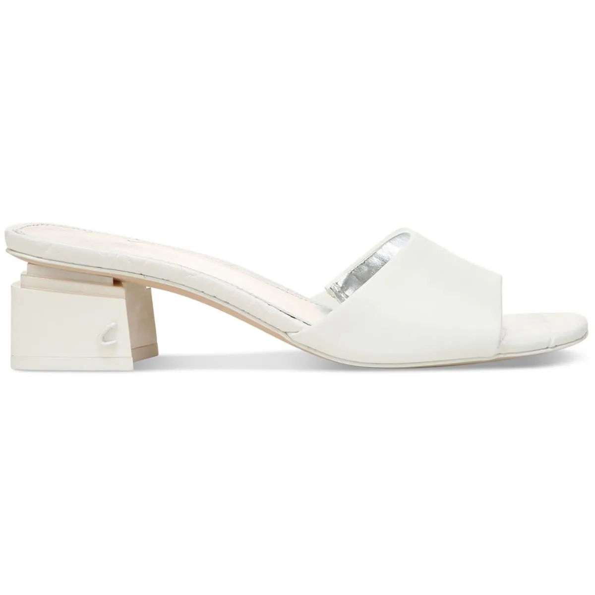 Nova Womens Open Toe Slip On Heels